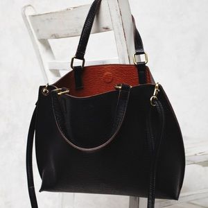 Free People Reversible Mini Tote